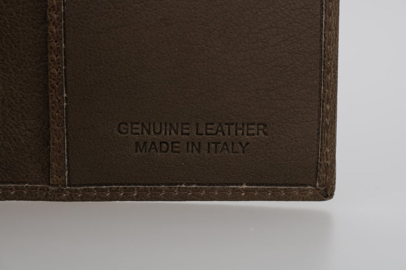 Brown Leather Bifold Wallet