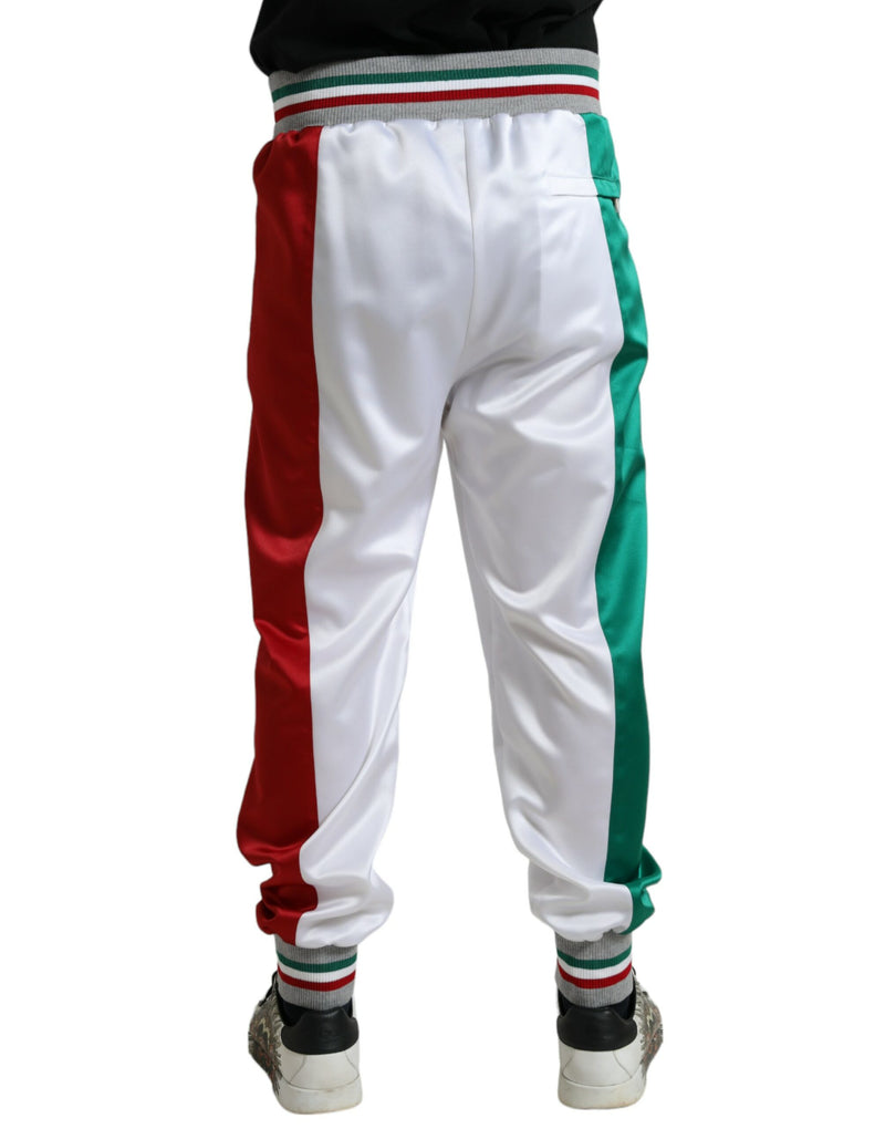 Multicolor Italian Patch Slim Jogger Pants