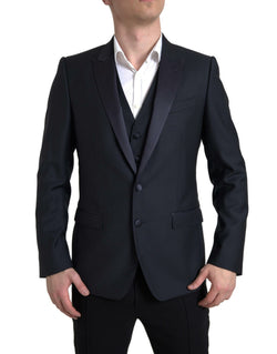 Blue 2 Piece Single Breasted MARTINI Suit