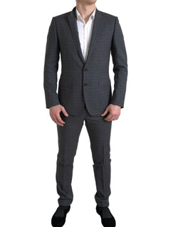 Gray 2 Piece Single Breasted MARTINI Suit