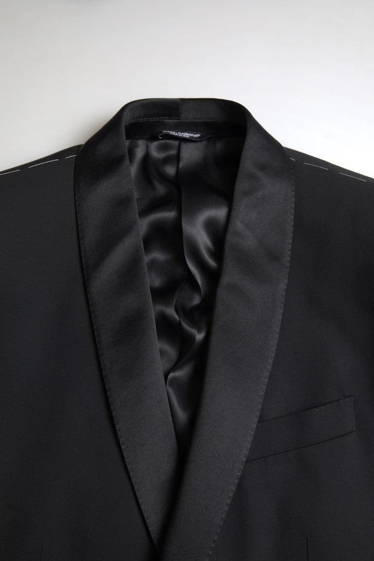 Black 2 Piece Single Breasted MARTINI Suit