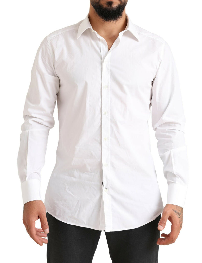 White GOLD Formal Cotton Formal Dress Shirt