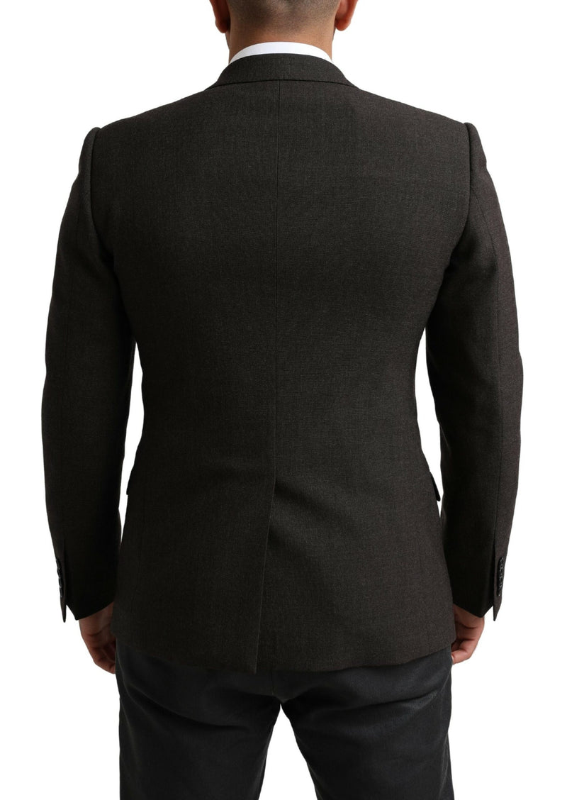 Dark Gray MARTINI Slim Formal Jacket Blazer