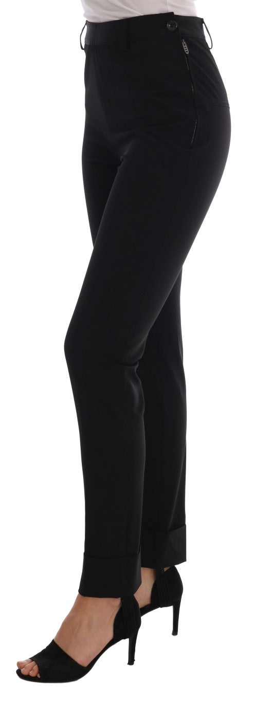 Black Stretch Leggings Pants