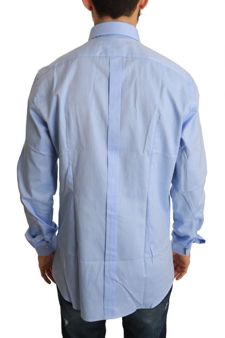 Blue Cotton GOLD Slim Fit Shirt