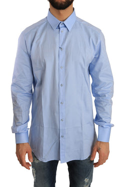 Blue Cotton GOLD Slim Fit Shirt