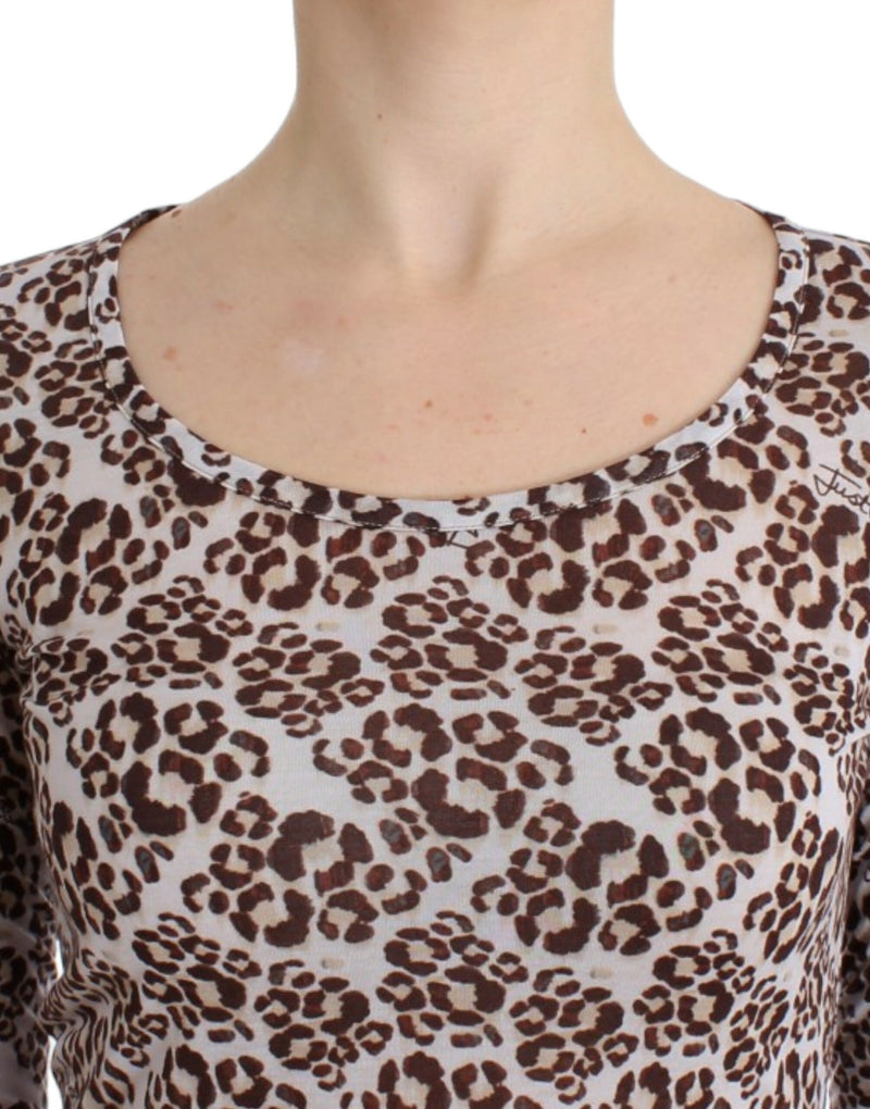 Brown longsleeved lace top