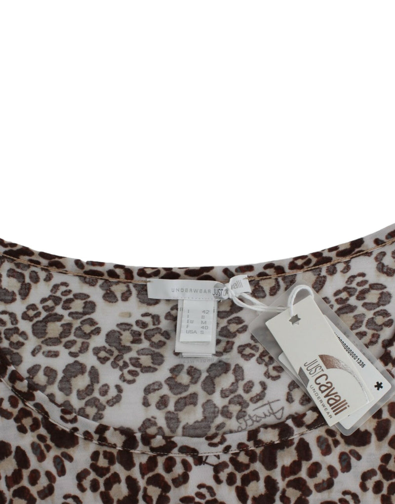 Brown longsleeved lace top