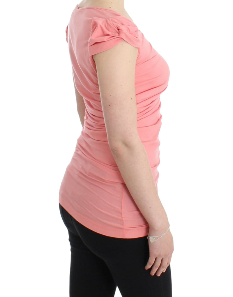 Pink cotton top