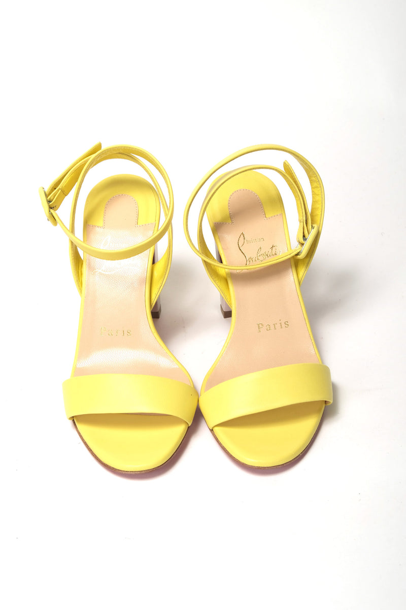 Citronnade/Nickel Tournikouna 55 Nappa Sandal