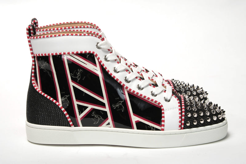 Multicolor Version Lou Spikes Orlato Flat Shoes