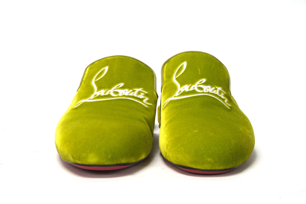 Bourgeon Lime Navy Coolito Flat Shoes