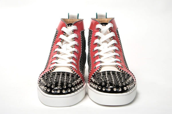 Multicolor Version Lou Spikes Orlato Flat Shoes