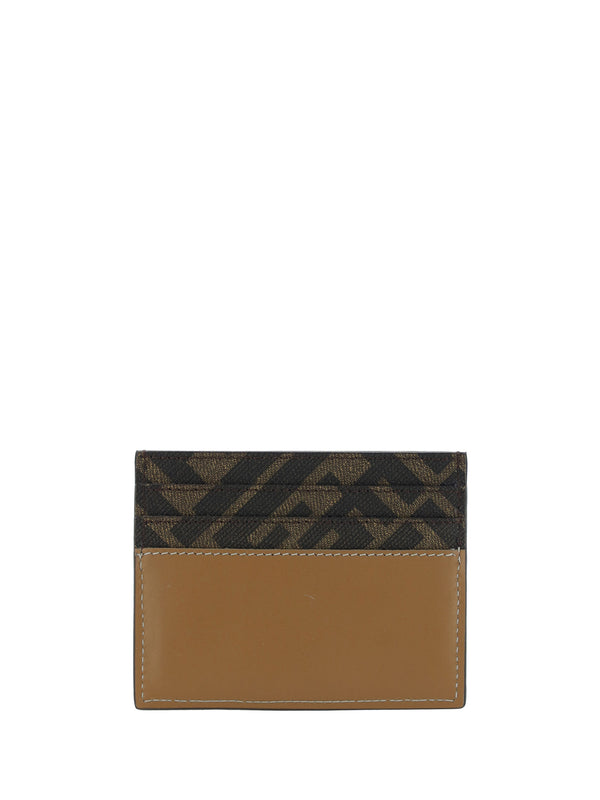 Dark Brown Calf Leather Card Holder