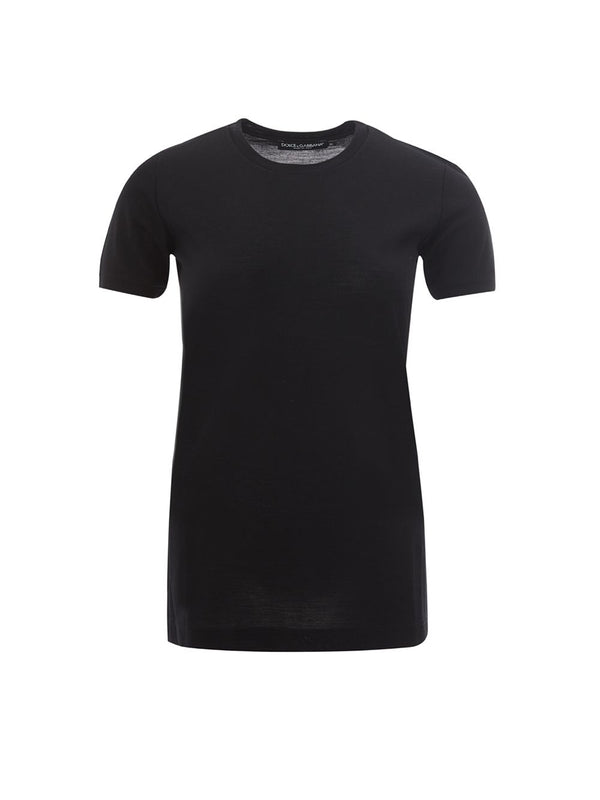 Black Wool T-shirt