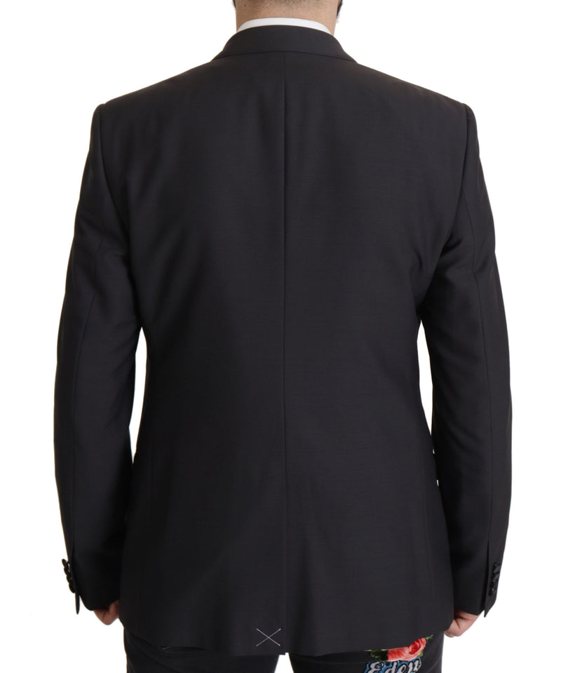 Dark Blue Single Breasted MARTINI Blazer