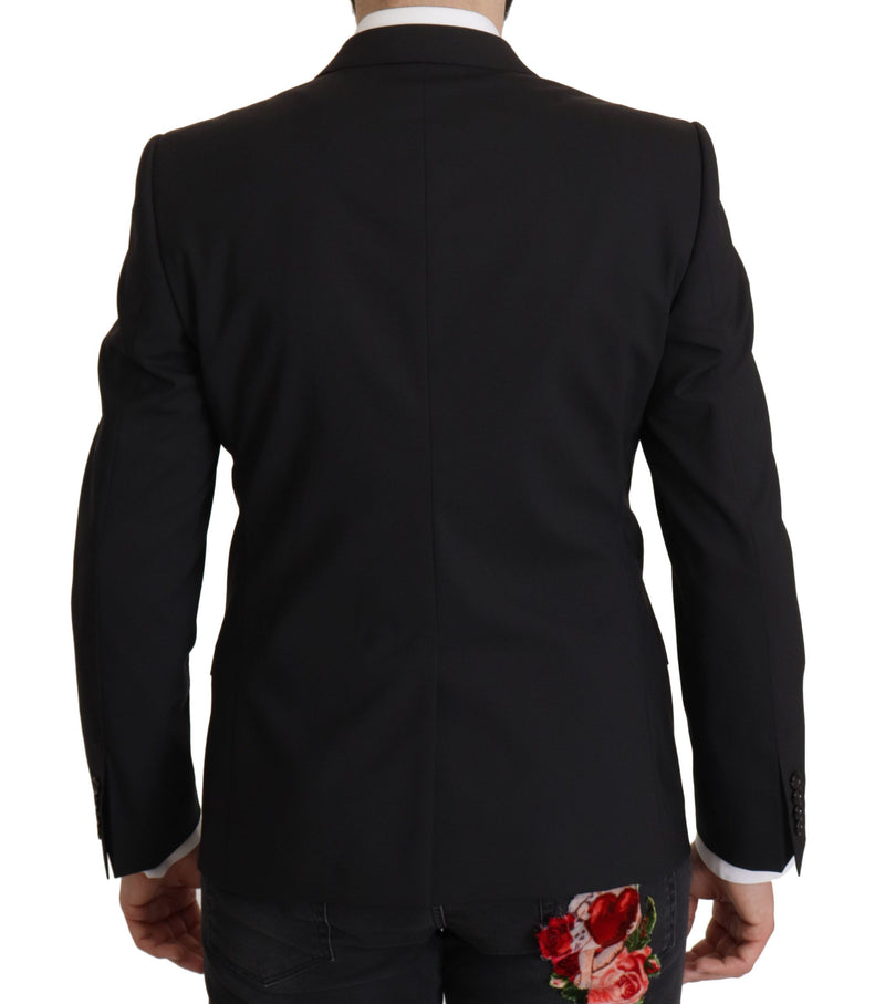 Black Single Breasted Jacket MARTINI Blazer