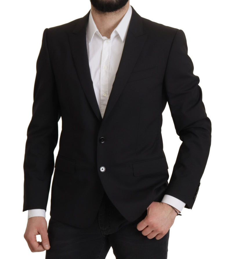 Black Single Breasted Jacket MARTINI Blazer