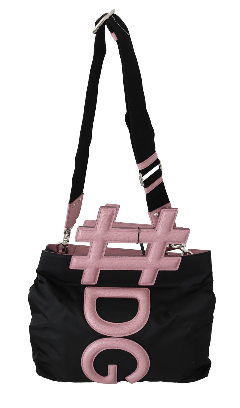 Black Pink #DG Shoulder Sling Women Tote INSTABAG Bag