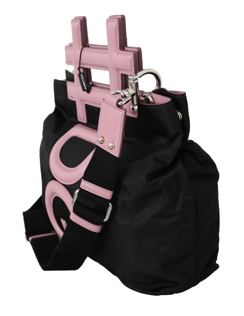 Black Pink #DG Shoulder Sling Women Tote INSTABAG Bag