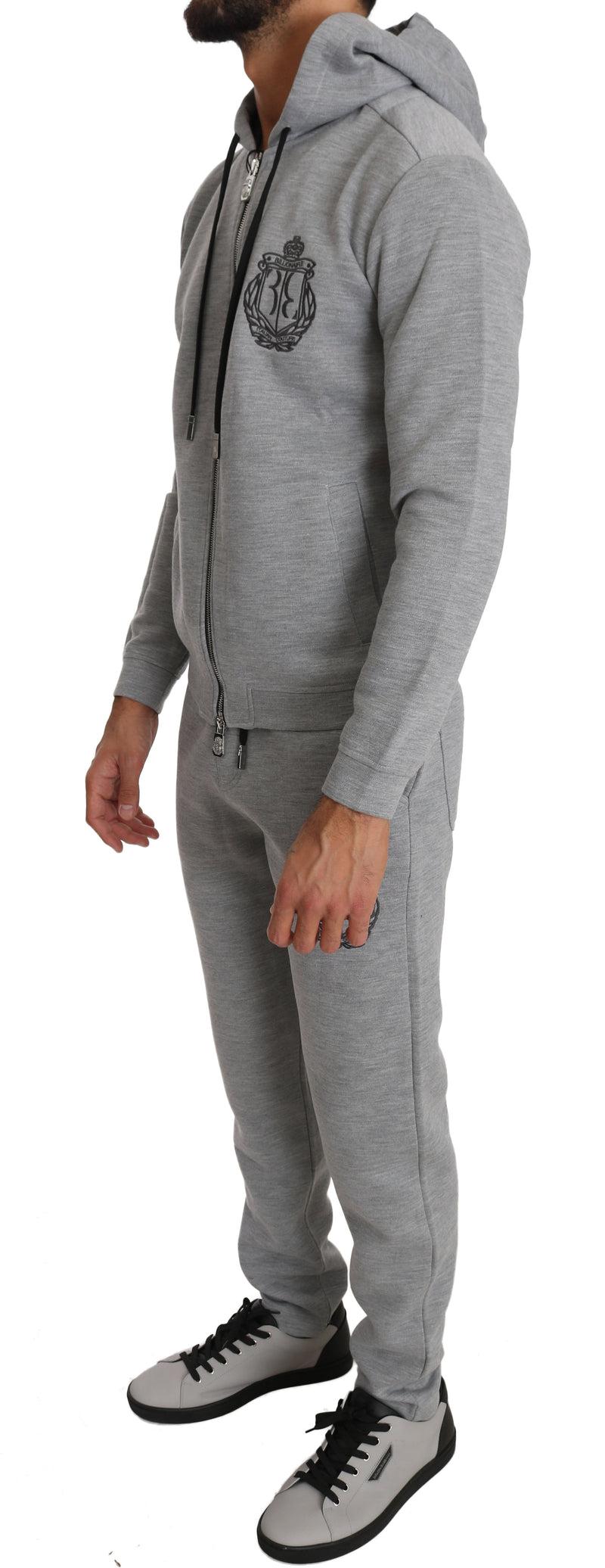 Gray Sport Sweater Pants Tracksuit