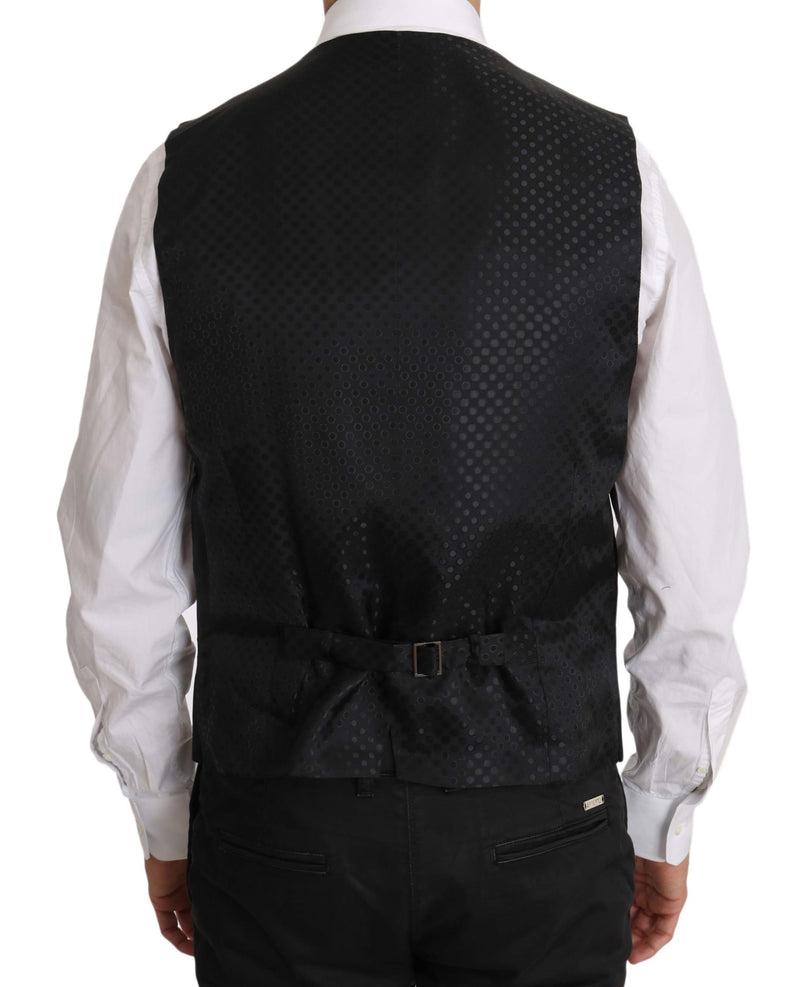 Black Bee Embellish 2 Piece Vest Blazer