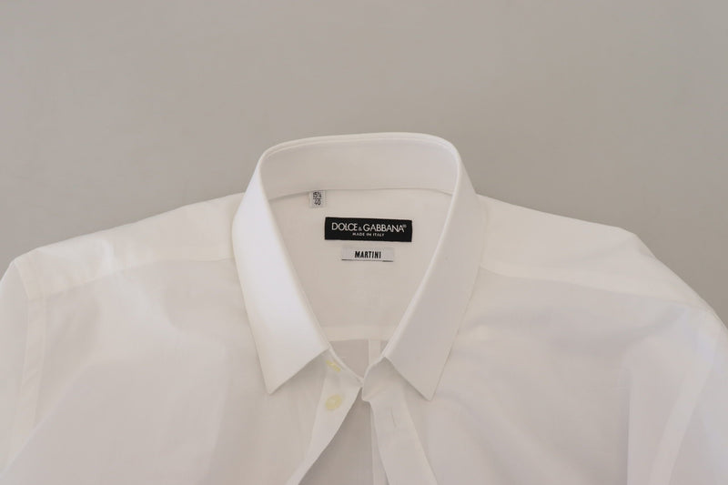 White Slim Fit Dress MARTINI Formal Shirt