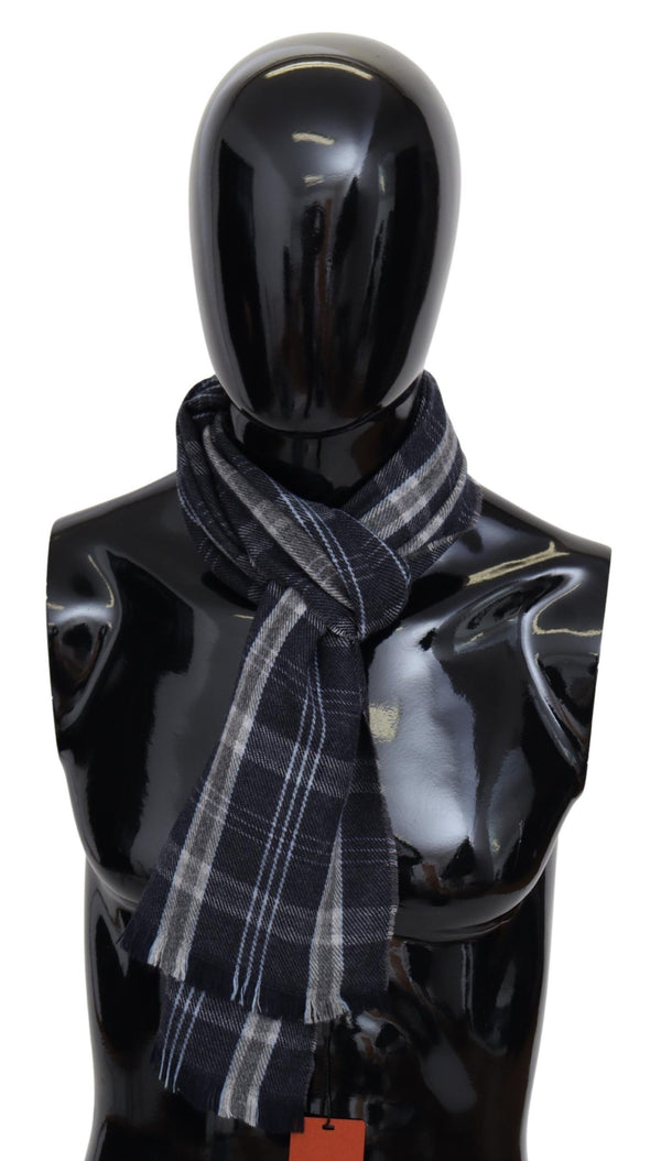 Cashmere Plaid Unisex Neck Wrap Shawl Multicolor