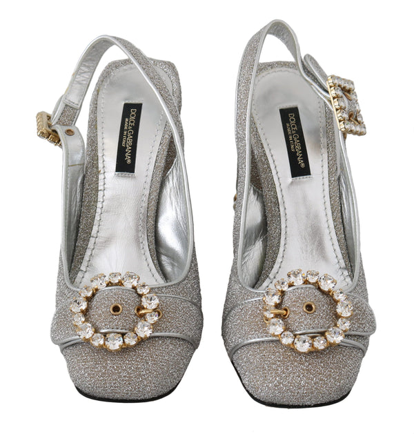 Silver Gold Shiny Crystal Sandals Shoes