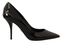 Black Patent Leather DG Pumps Heels Shoes