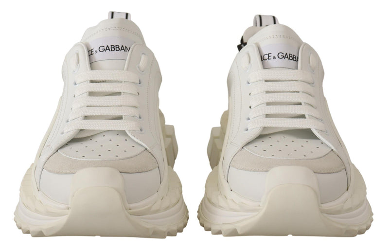 White Leather SUPER KING Sneakers Shoes