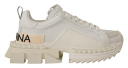 White Leather SUPER KING Sneakers Shoes