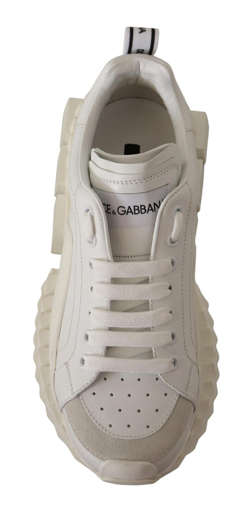 White Leather SUPER KING Sneakers Shoes