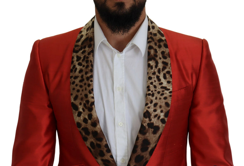 Red Leopard Cactus Sicilia Blazer