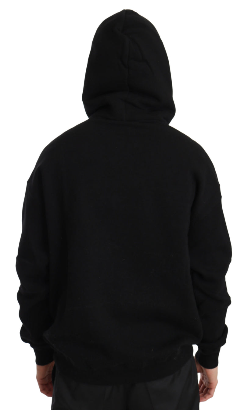 DG Crown Crystal Hooded Pullover Sweater