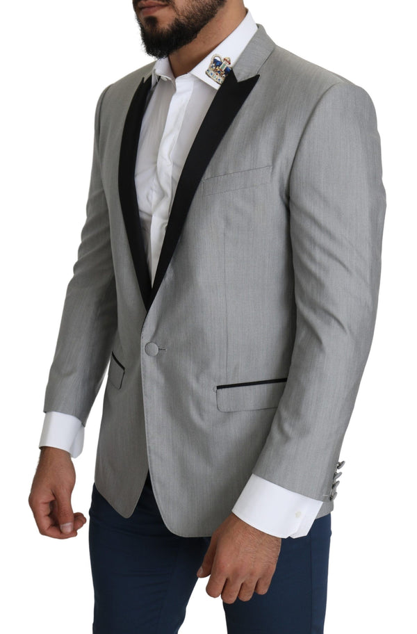 Light Gray Single Breasted SARTORIA Blazer