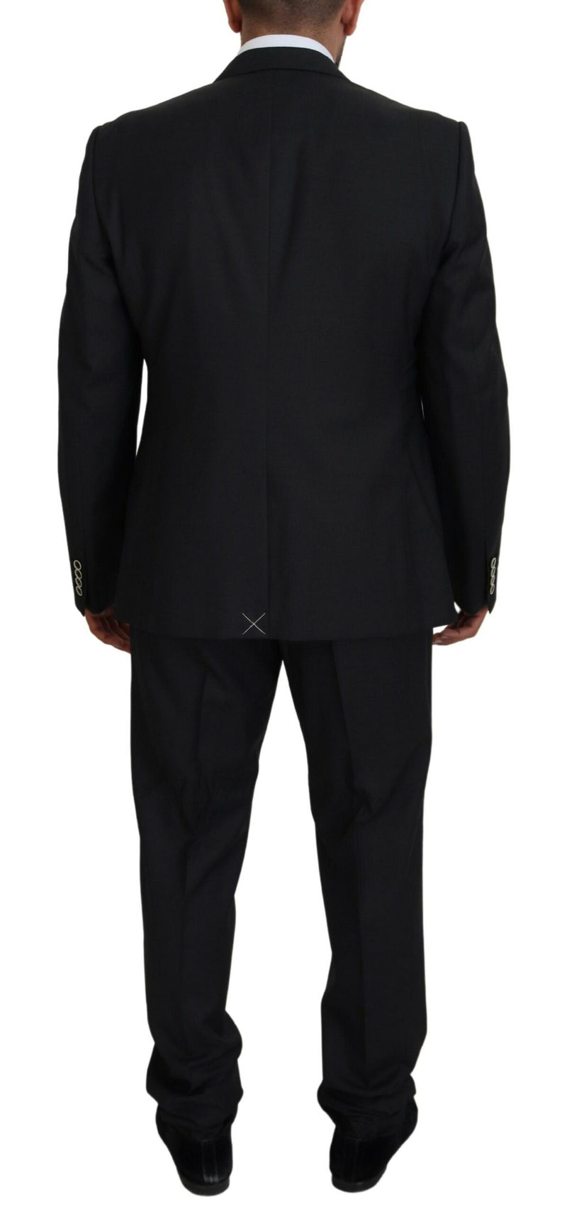 Black Single Breasted 3 Piece MARTINI Suit