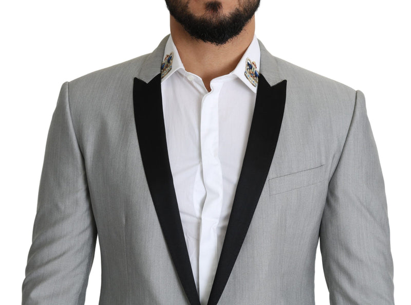 Light Gray Single Breasted SARTORIA Blazer