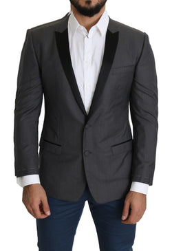 Dark Gray Single Breasted SARTORIA Blazer