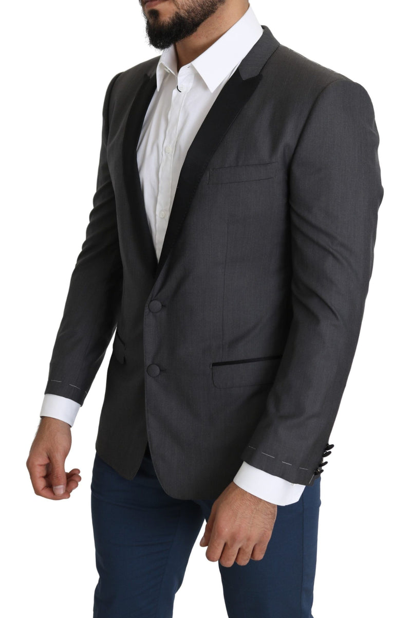 Dark Gray Single Breasted SARTORIA Blazer