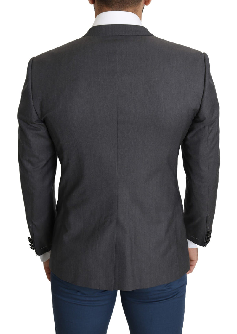 Dark Gray Single Breasted SARTORIA Blazer