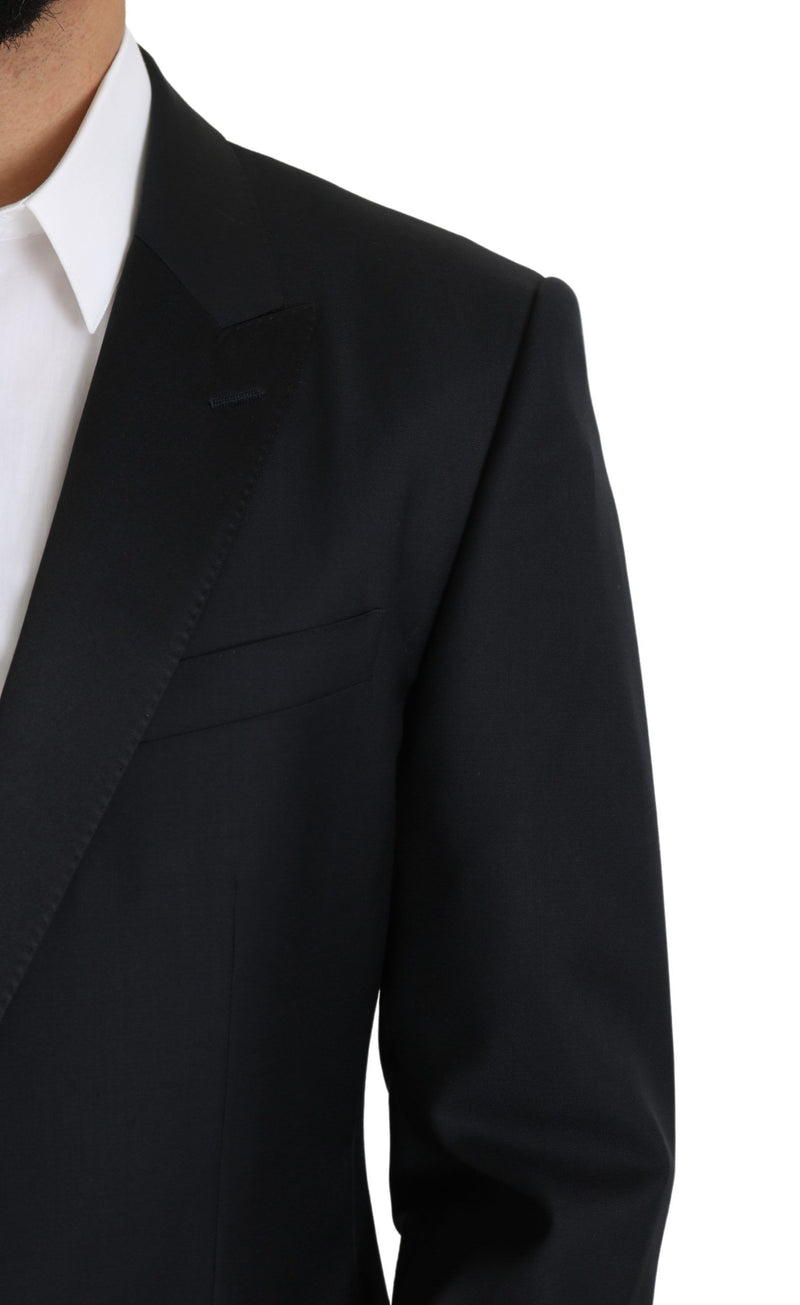 Black Wool Single Breasted  MARTINI Blazer