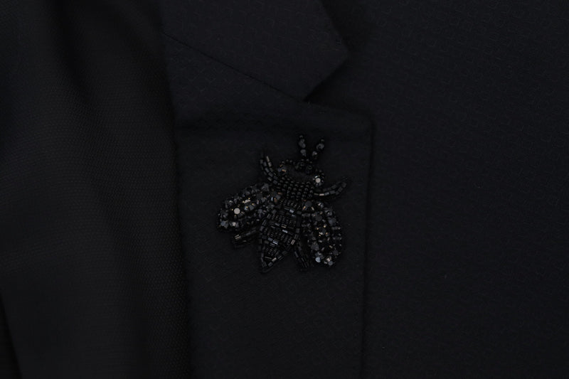 Black Single Breasted 2 Piece MARTINI Suit