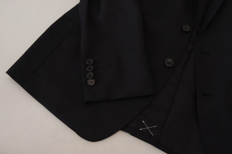 Black Single Breasted 2 Piece MARTINI Suit
