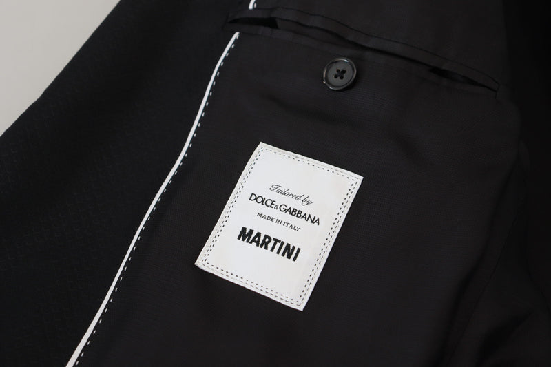 Black Single Breasted 2 Piece MARTINI Suit