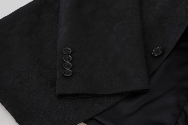 Black Single Breasted 2 Piece MARTINI Suit