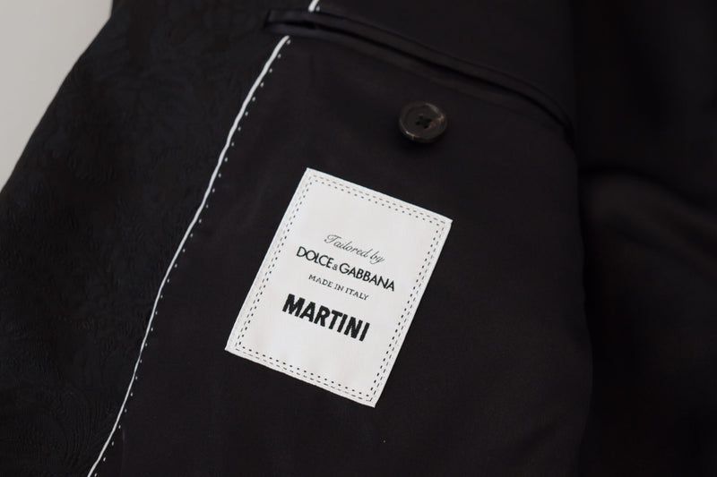 Black Single Breasted 2 Piece MARTINI Suit