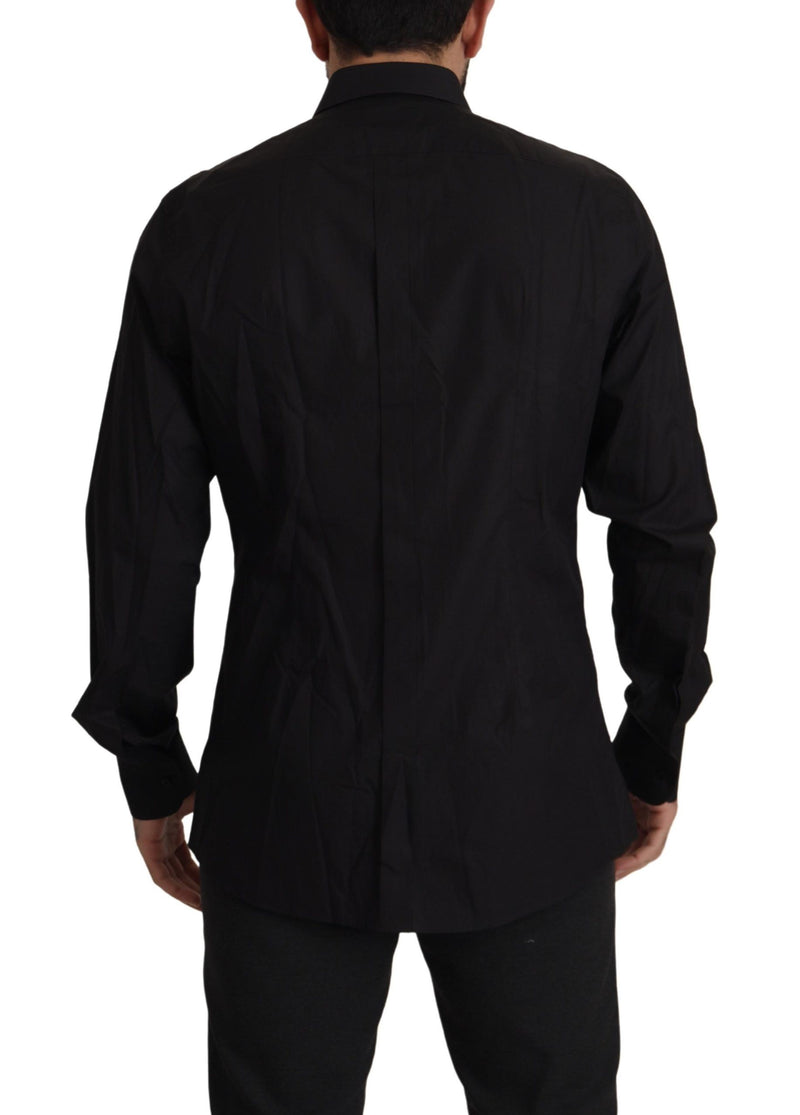 Black GOLD Slim Fit Tuxedo Dress Shirt