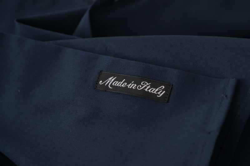 Navy Blue Cotton Dress Formal Shirt