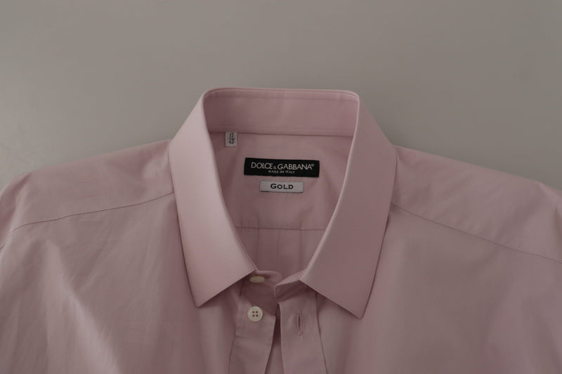 Light Pink GOLD  Cotton Dress Formal Shirt